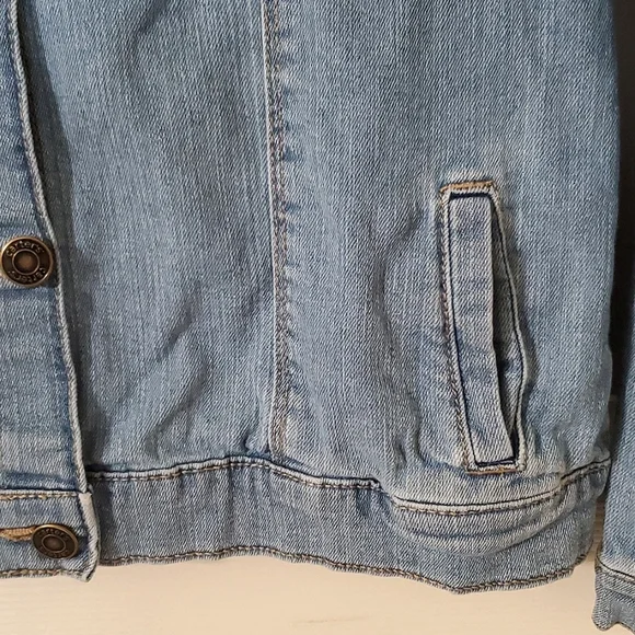 Carter's Denim Button Front Jacket Girls Size 12 - Picture 6 of 10